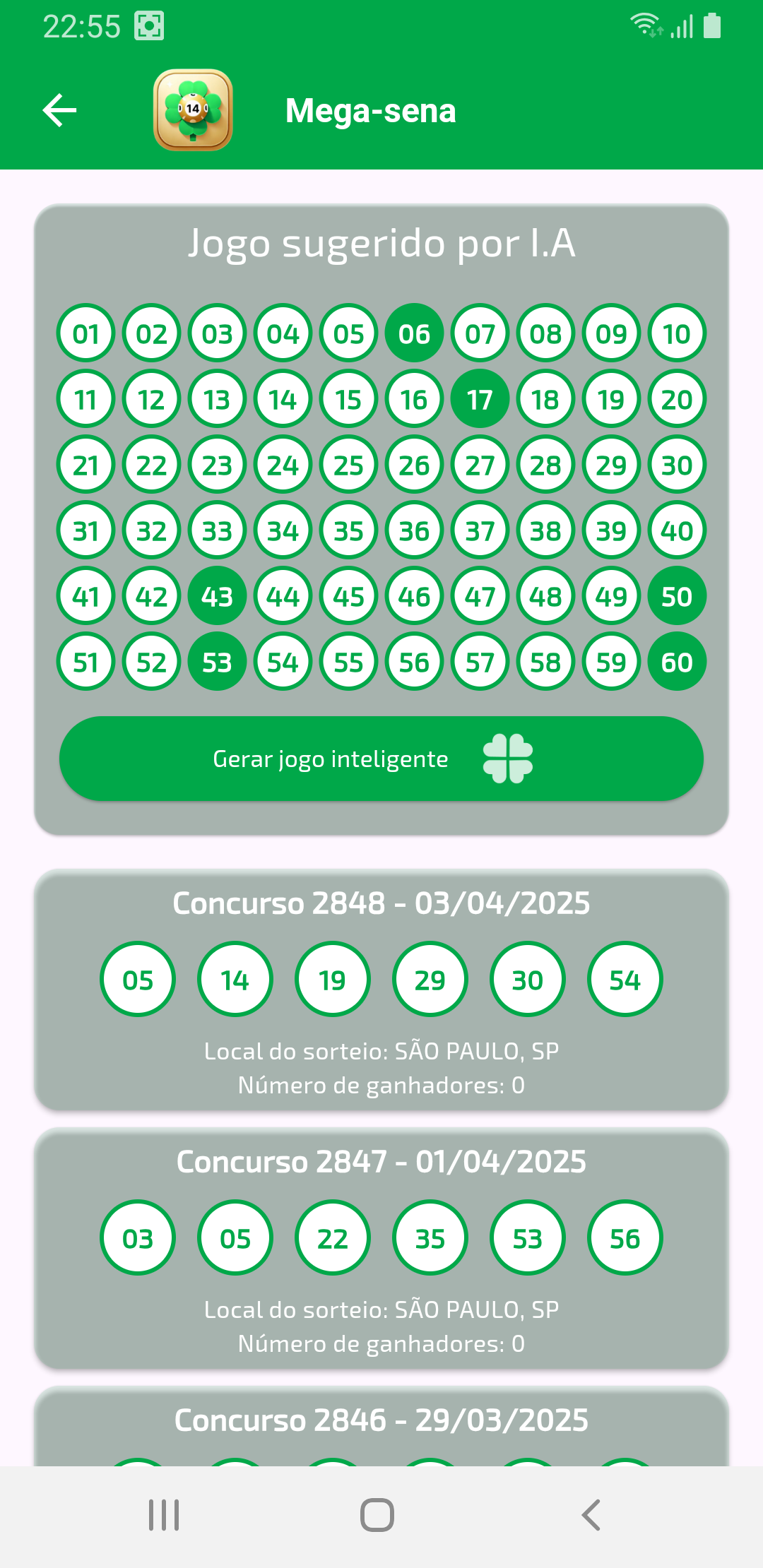 Tela 3 do App