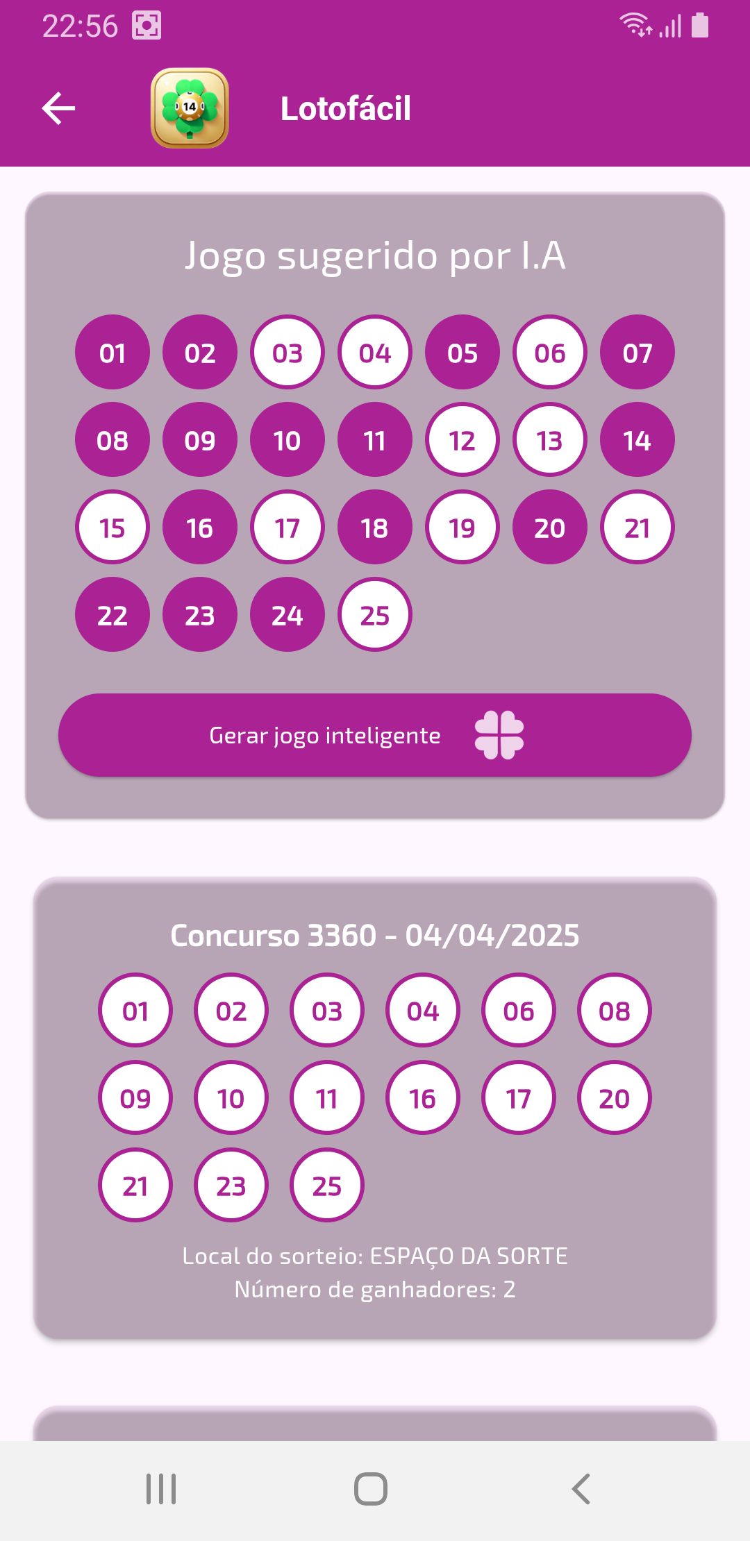 Tela 4 do App